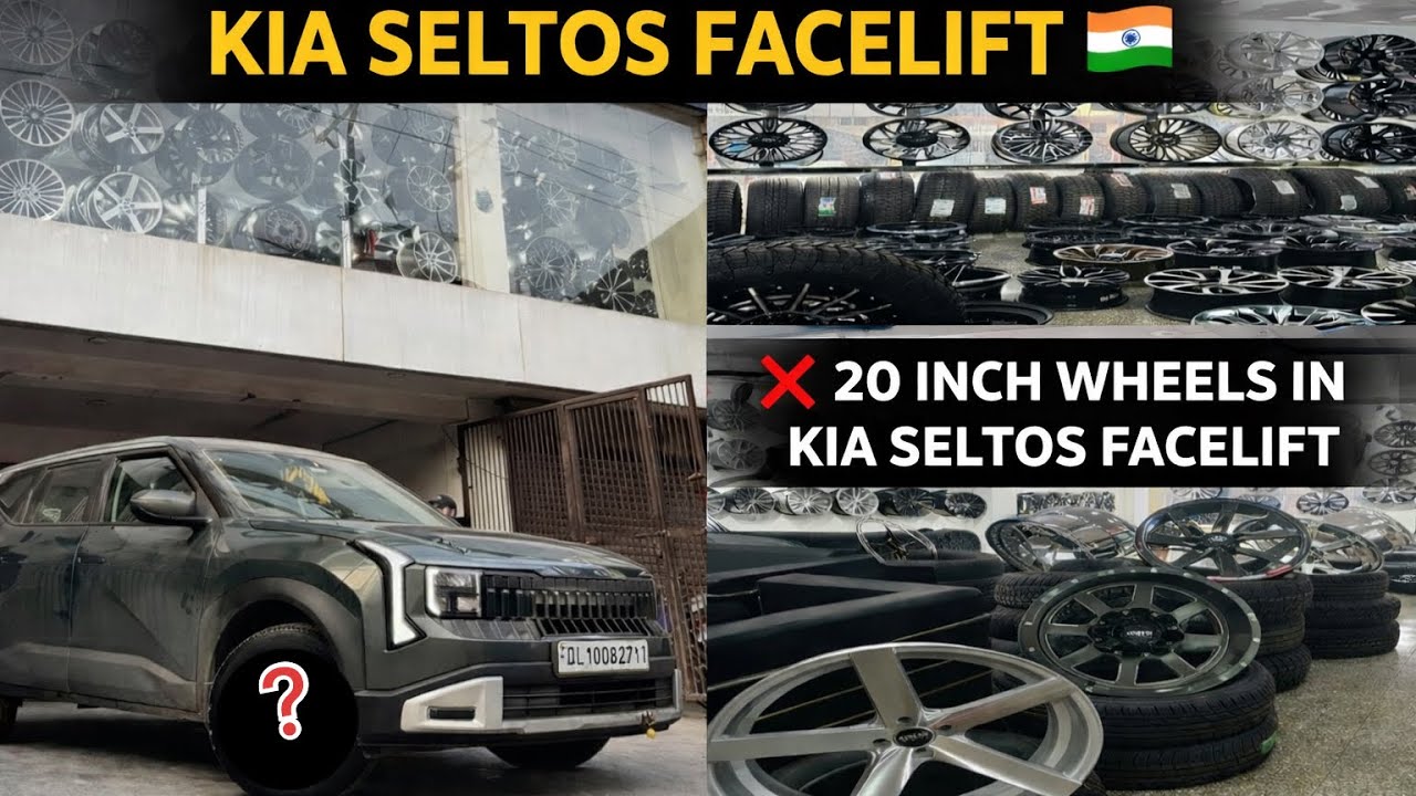 ❌ 20 INCH WHEELS IN KIA SELTOS FACELIFT | MODIFIED KIA SELTOS FACELIFT | NEW KIA SELTOS | #trending 
