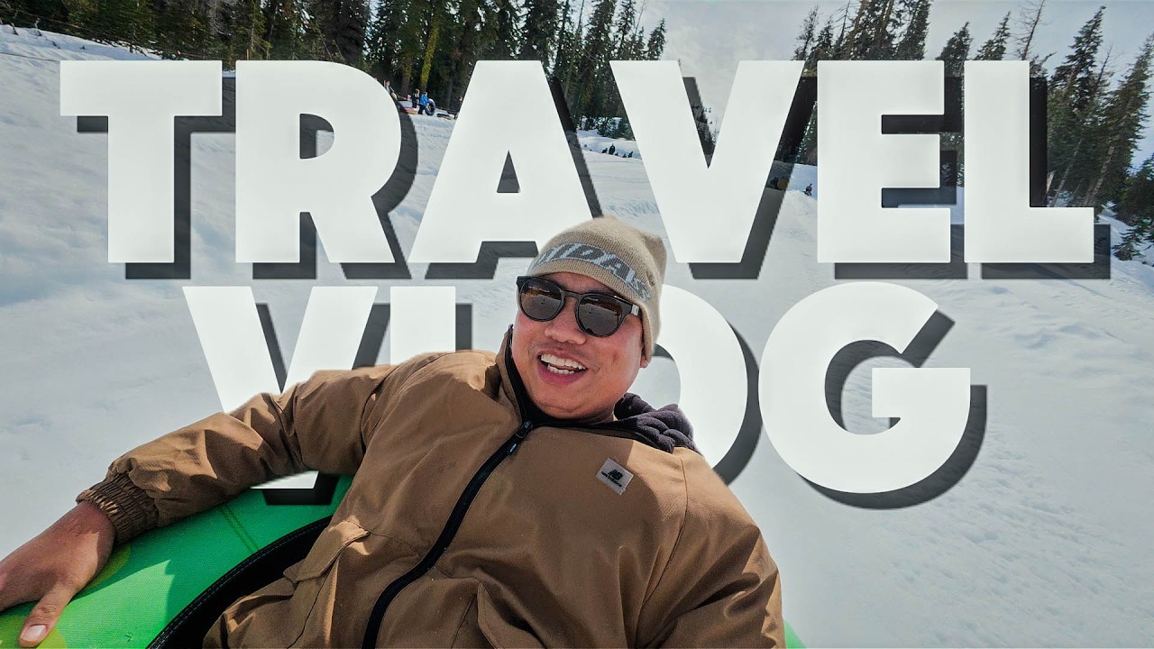 OUR FIRST EXPERIENCE WITH SNOW TUBING | Travel Vlog