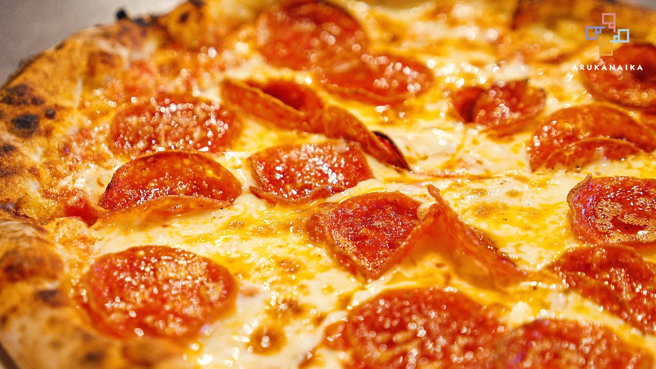ATARIZZA のマルゲリータ&ペパロニサラミ｜薪窯PIZZA専門店｜大阪 阿波座