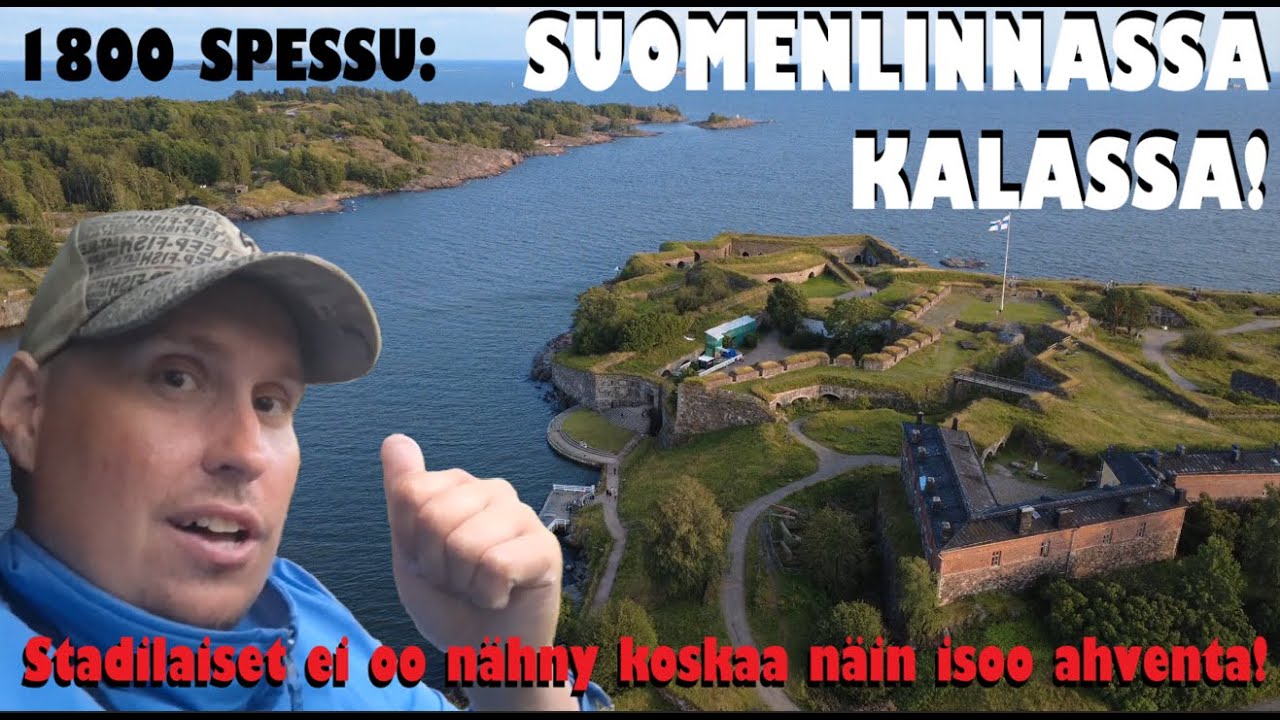 🔥1800 spessu: SUOMENLINNASSA KALASSA | YLLÄTTÄVÄ AHVEN SAA STADILAISET IHMETTELEMÄÄN! | Rantakalassa