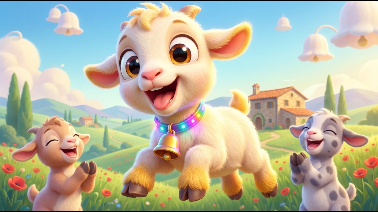 Le Caprette Allegre 2🐐🌈 | Canzone Italiana per Bambini | Animali della Fattoria
