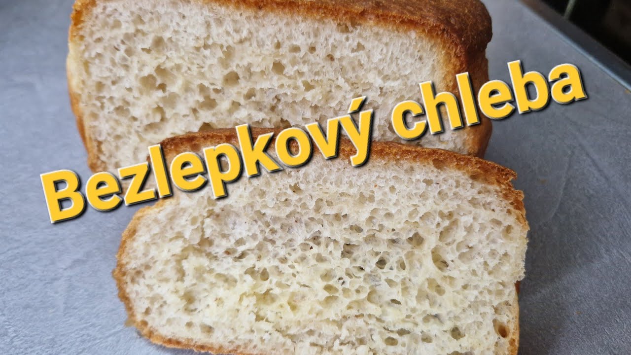 Výborný a vláčný  CHLEBA bez lepku 👌 Překvapí svojí nadýchaností a jiný chleba už nebudeš péct 👍