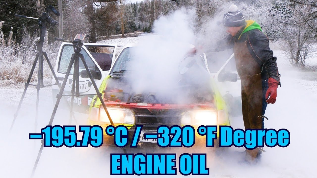 Can You Use Liquid Nitrogen as an Engine Oil?