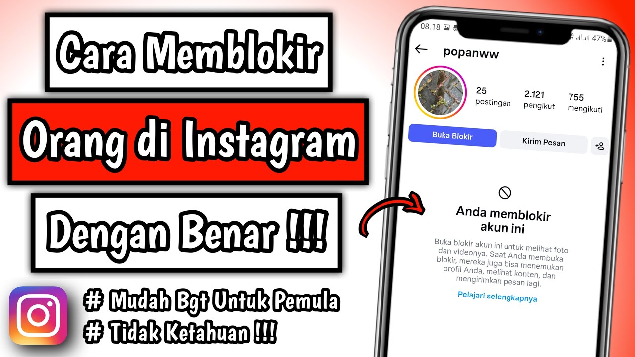 2 Cara Memblokir Orang di Instagram | Cara Blokir IG Orang atau Teman