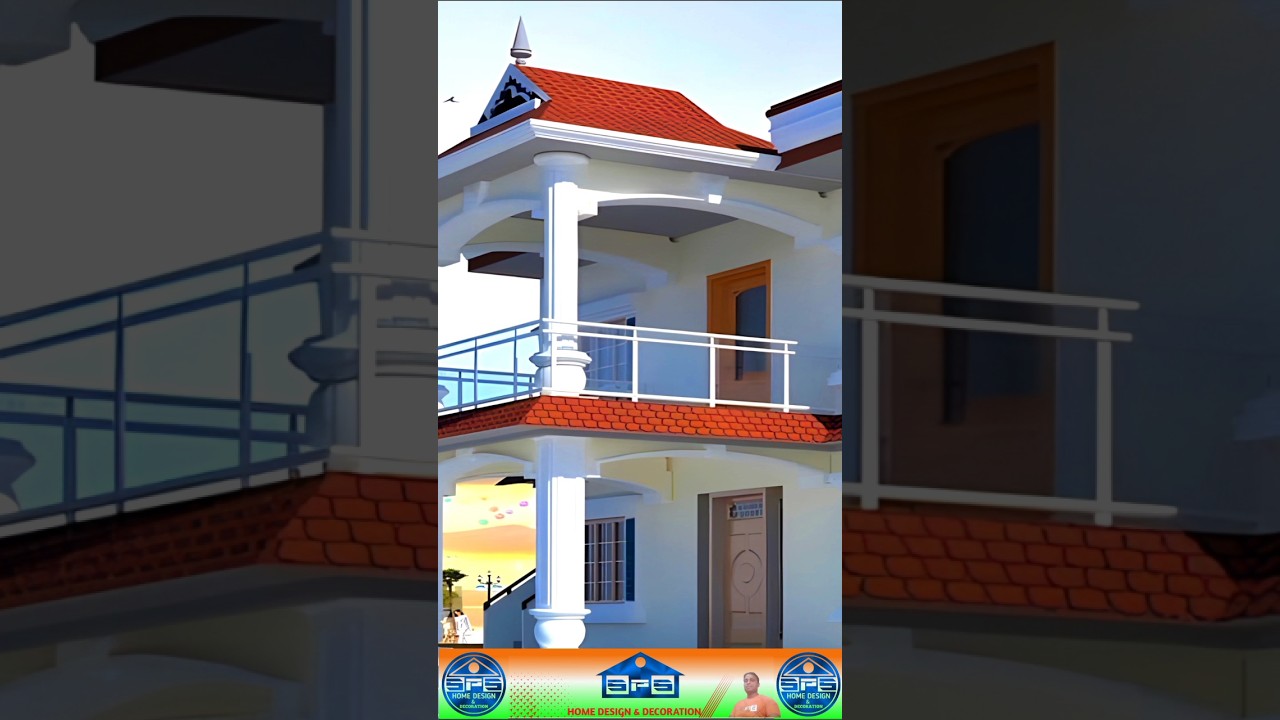two storey modern home | modern home design | beautiful home exterior design  |