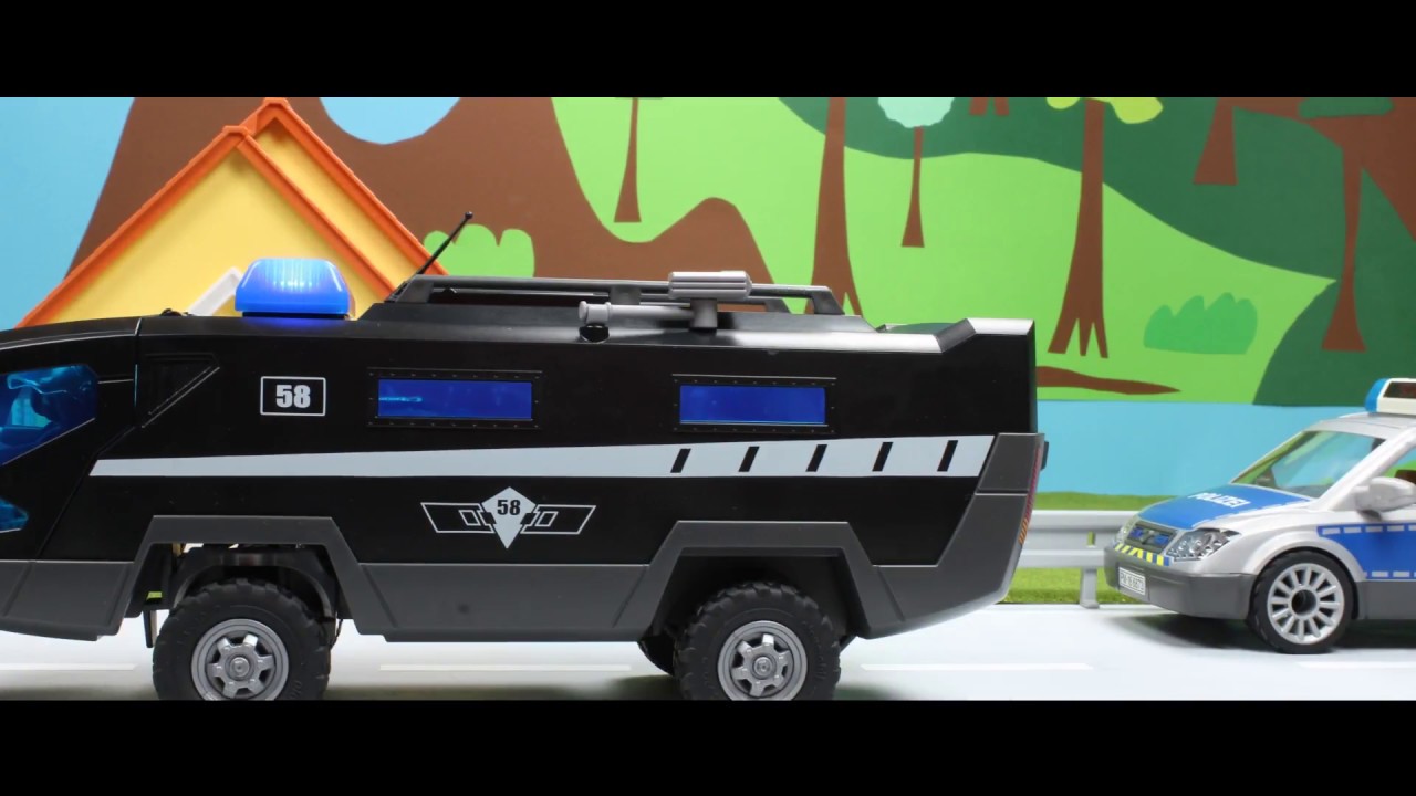 Einbruch im Museum Playmobil Film deutsch SEK Einsatz stop motion Polizei Gefängnis Kinderfilm