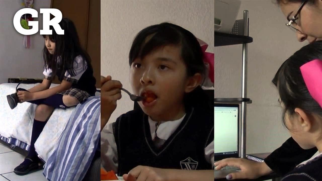 Simulan rutina a&uacute;n con clases remotas