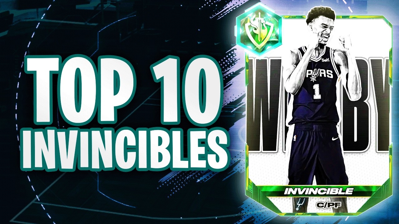 ТОП-10 ЛУЧШИХ КАРТ INVINCIBLE В NBA 2K26 MyTEAM!!