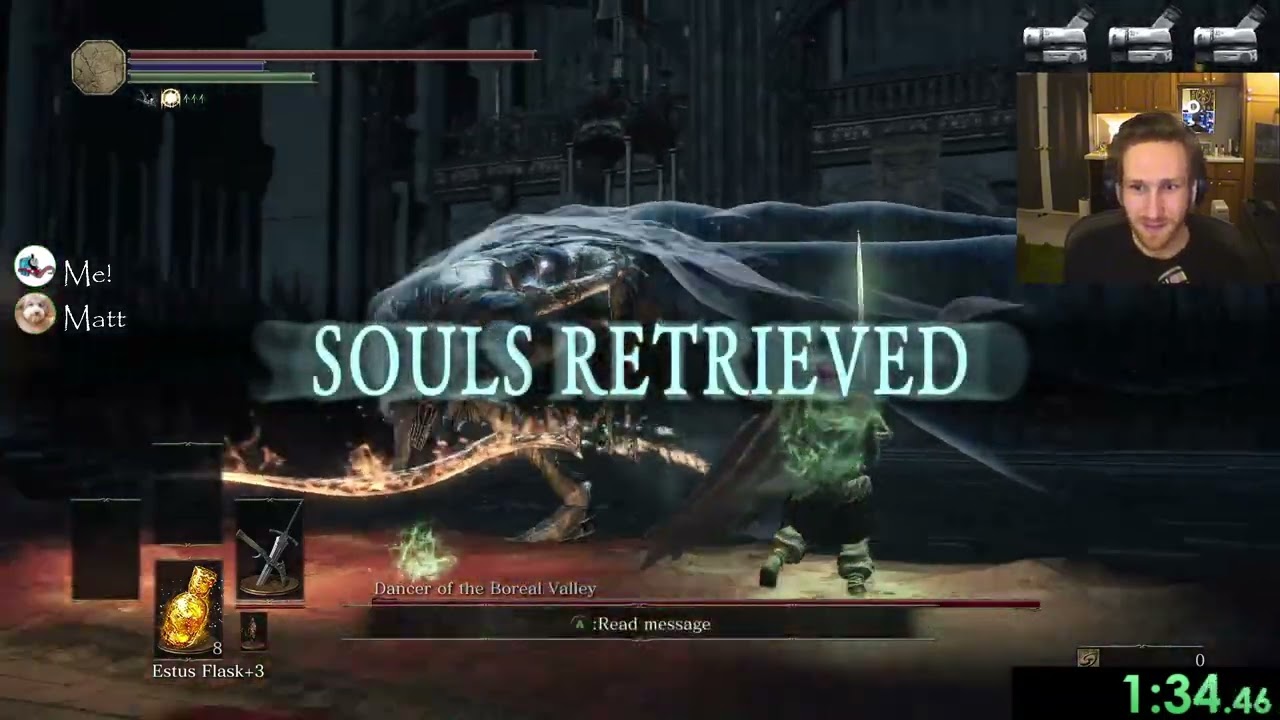 That estus hit my hand on a Monday like Mjolnir