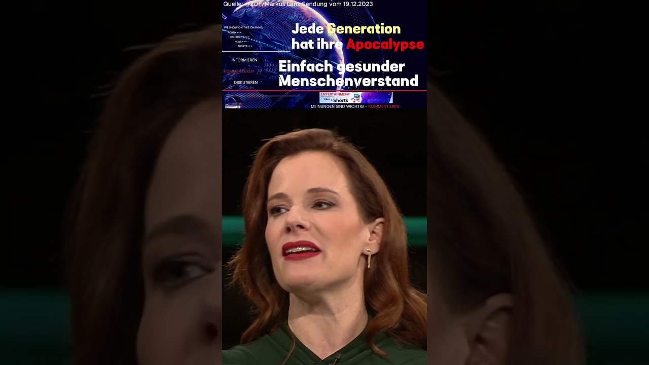 💥 Einfach gesunder Menschenverstand 💥 - Jede Generation hatte ihre Apocalypse