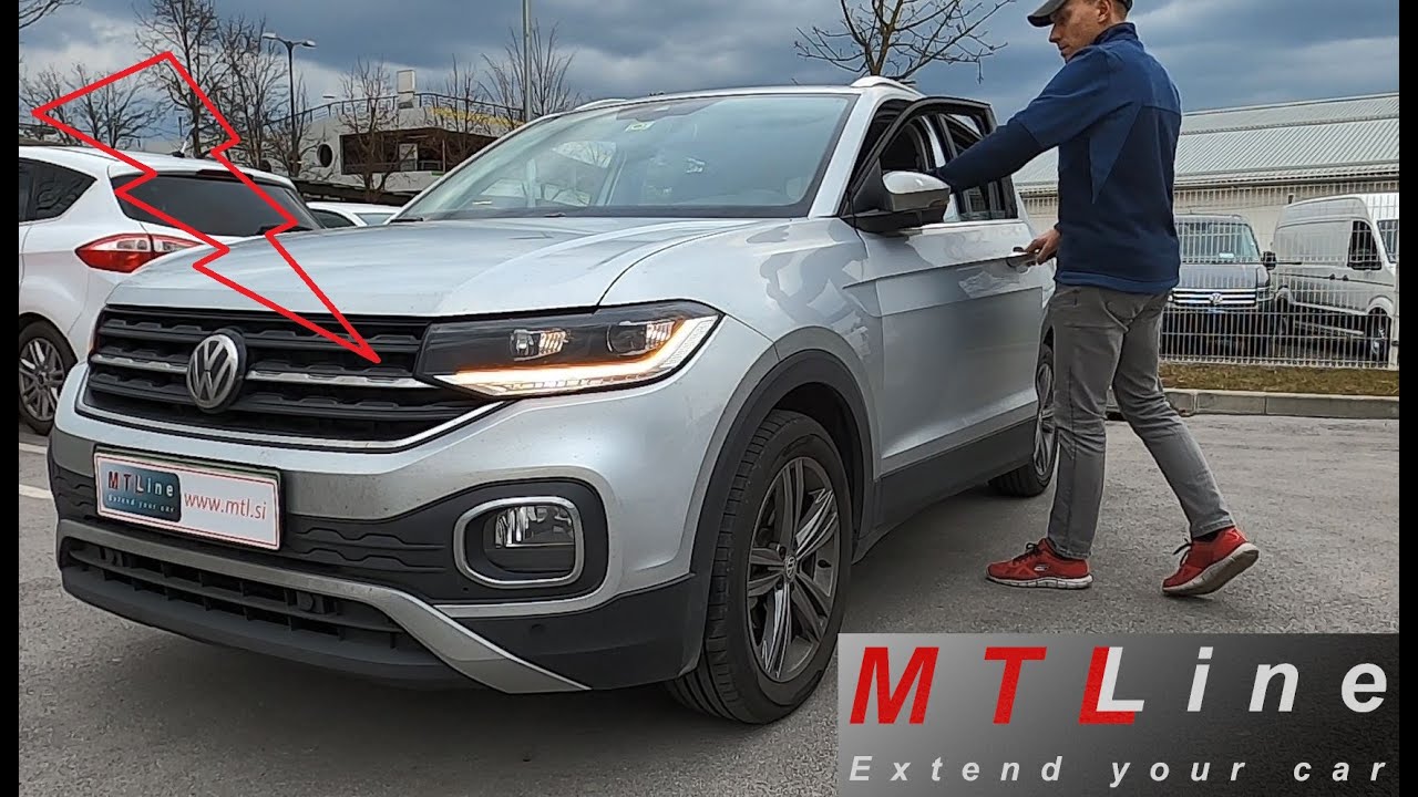 VW T-Cross, MY2020 – car alarm activation – vključitev alarmnega sistema