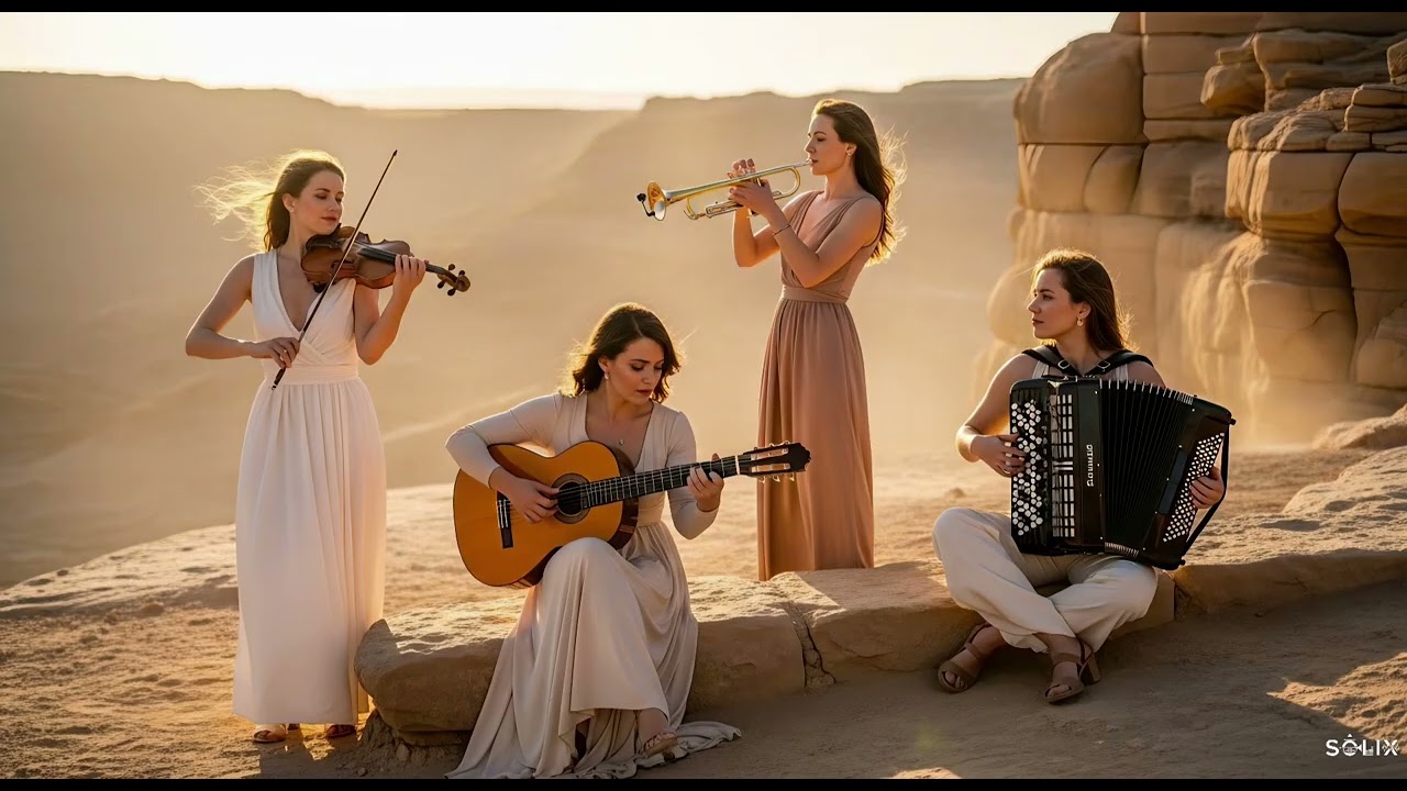 Sombras Doradas — Flamenco Bossa Acoustic Ensemble | Twilight Journey