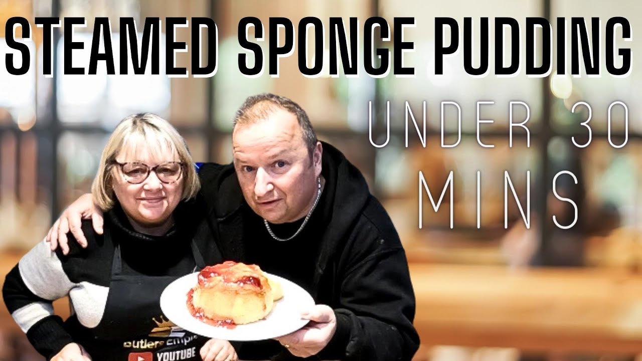 Superb Quick And Simple Steamed Jam Sponge In Pressure Cooker