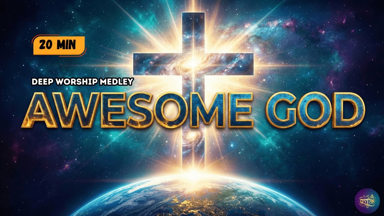 20 Minute Non-Stop Worship Medley 2026 Lyrics & Piano | Peaceful Soaking Prayer Music