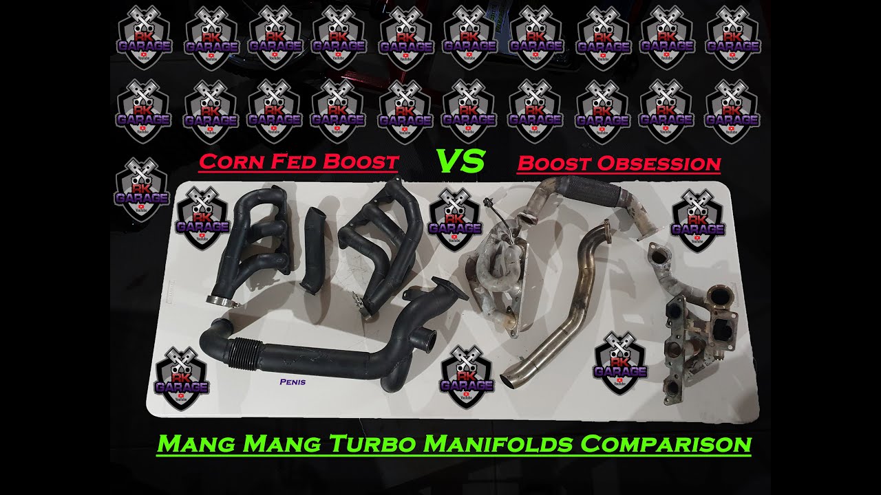 Corn Fed Boost VS Boost Obsession 3.8L L36 Ecotec V6 Commodore Turbo Manifolds Comparison