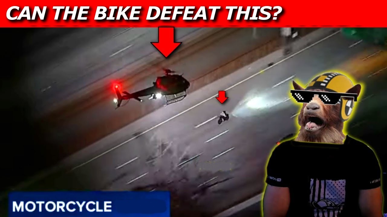 How Did This Rider Successfully Evade 3 Helicopters?