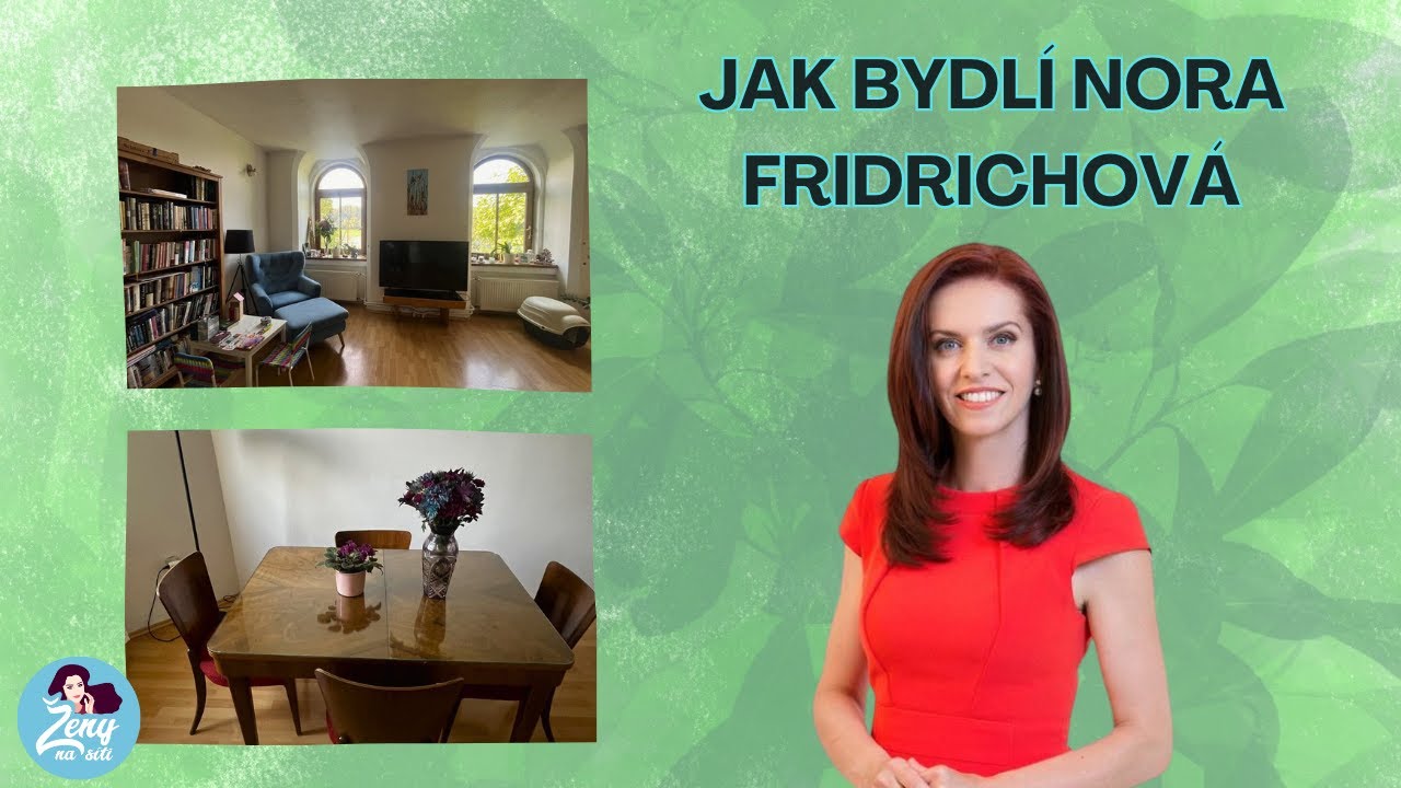 Jak bydlí Nora Fridrichová? Před záplavami raději sklidila nábytek ze zahrady