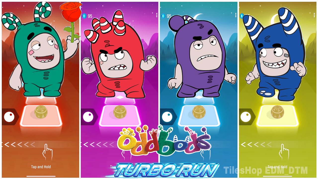 Oddbods Zee 🆚 Oddbods Fuse 🆚 Oddbods Jeff 🆚 Oddbods Pogo 🎶 Who Will Win?