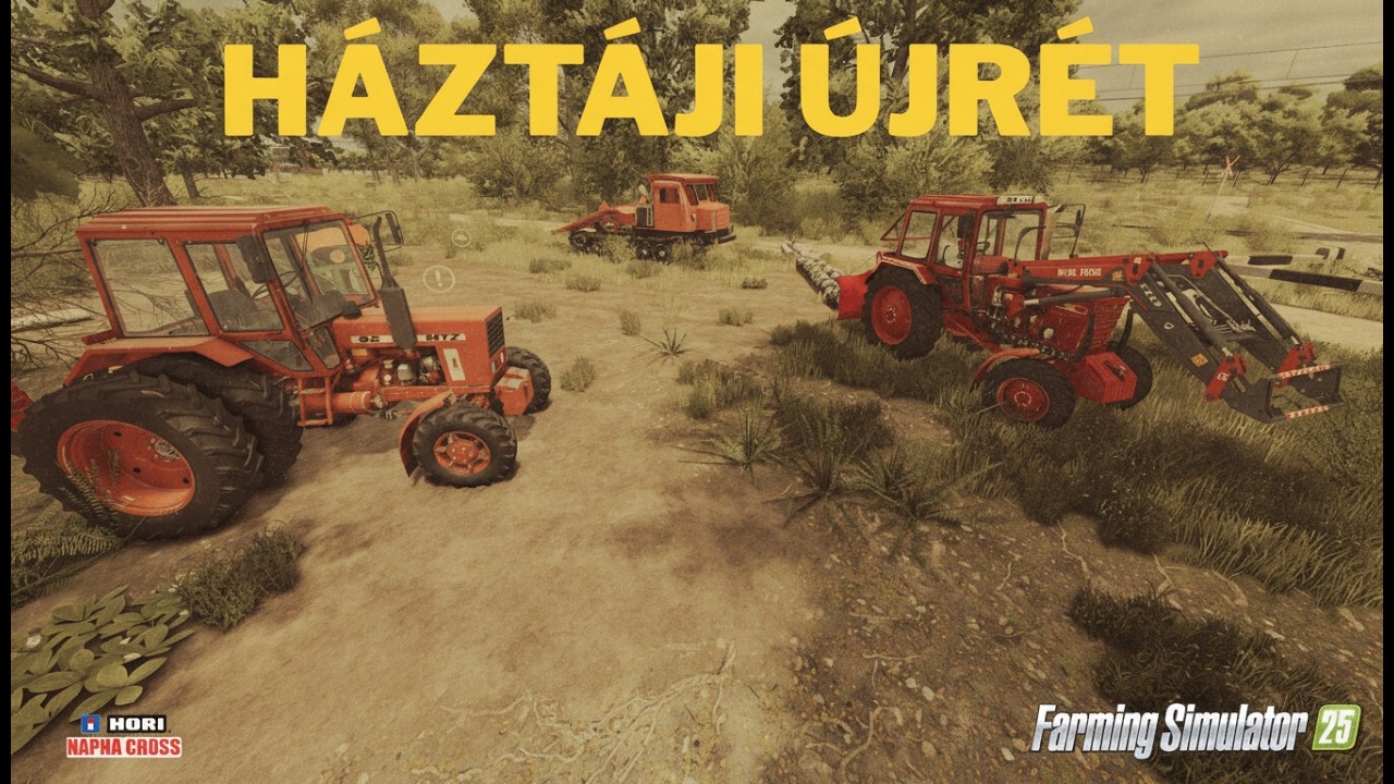 ÖREG BEKEVERT, VOLTUNK ERDŐBEN IS ...🚜❗- HÁZTÁJI ÚJRÉT - Farming Simulator 25 - 16.RÉSZ🌾