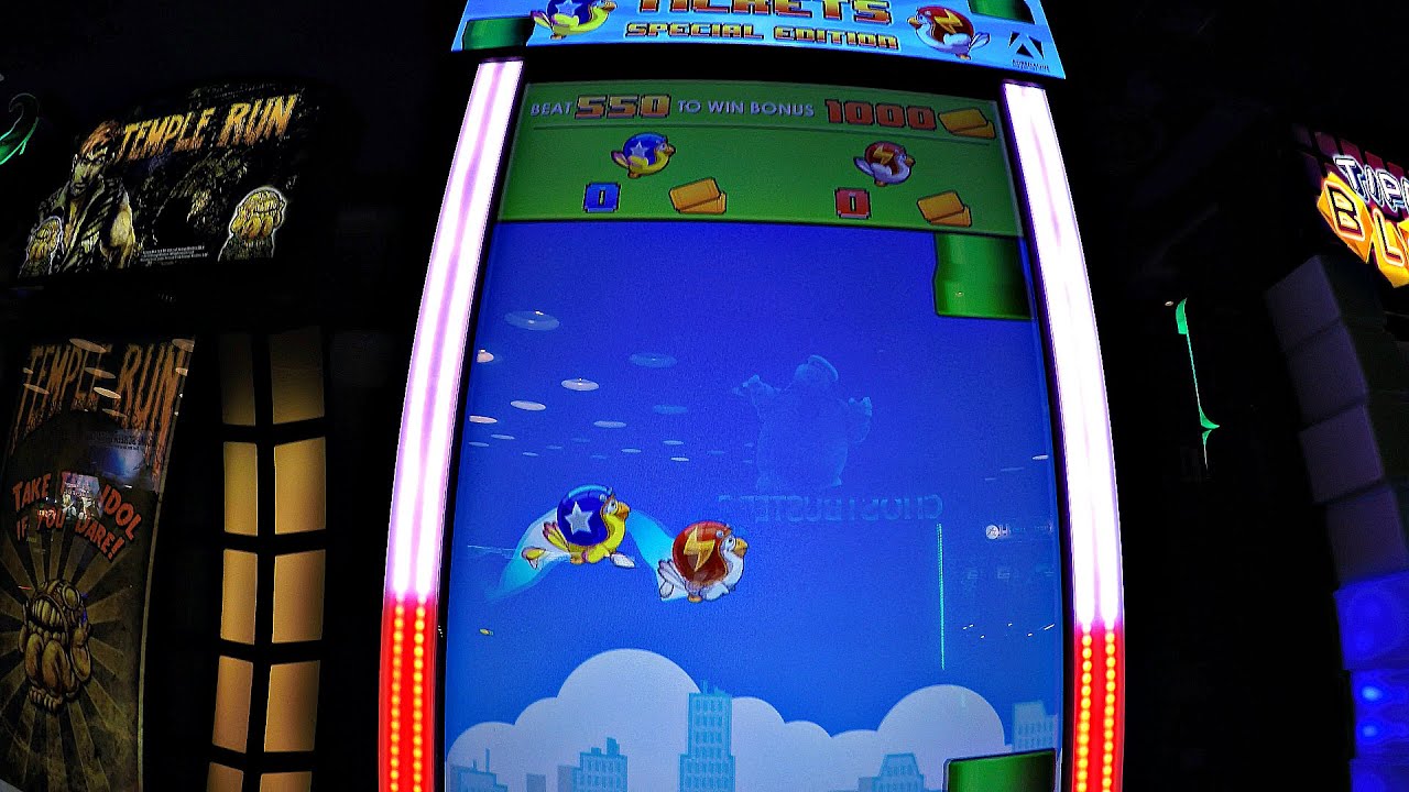 Floppy Tickets Special Edition Ticket Redemption Arcade Gameplay At The Family Fun Center
