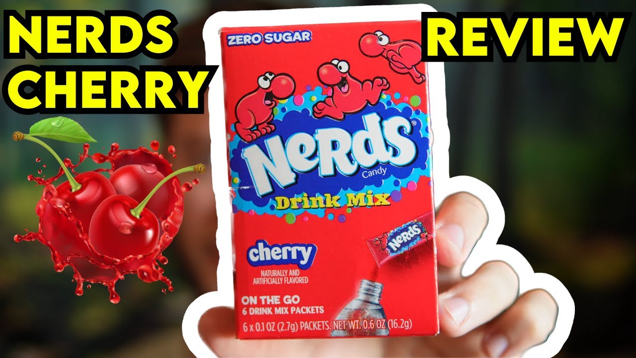 Nerds Cherry Zero Sugar Drink Mix Review