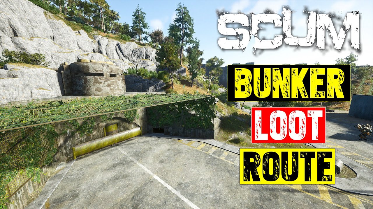 Scum D4 Military Airfield Underground Loot Guide