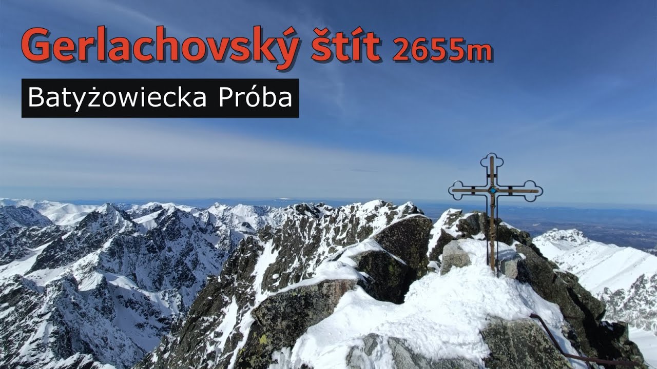 Gerlachovský štít 2655m | Batyżowiecka Próba | Korona Europy | Marzec 2023
