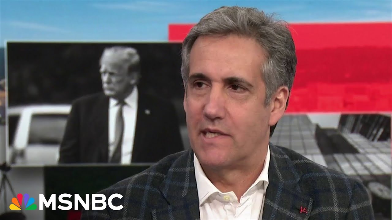 Michael Cohen on Trump: ‘He believed destroying me would exonerate him from his crimes’