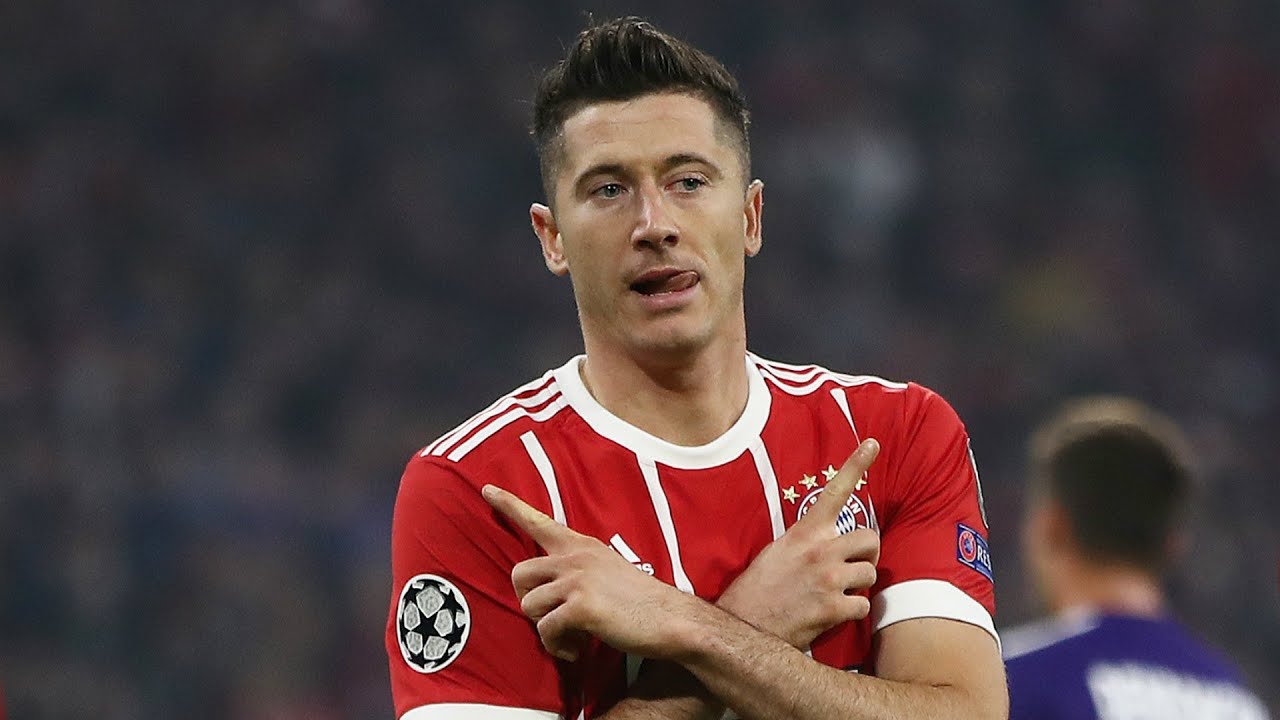 Goal Robert Lewandowski vs Lyon 3 0 / Play Offs / Champions League / 19.08.2020