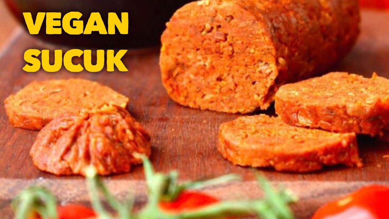 GLUTENSİZ VEGAN SUCUK TARİFİ 💯