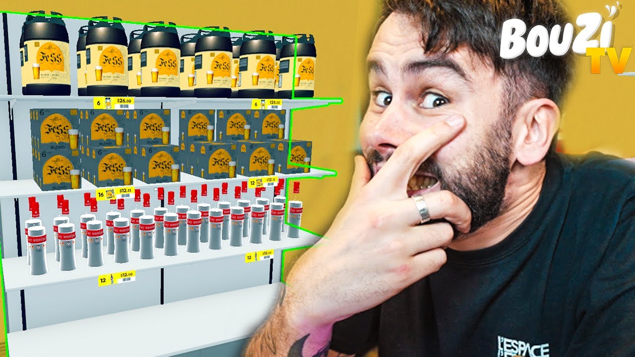 JE VENDS DE L'ALCOOL DANS MON MAGASIN ! (Supermarket Simulator #20)