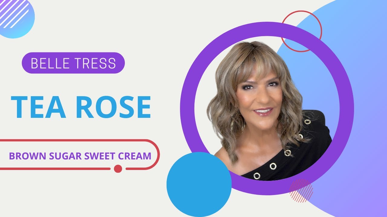 Belle Tress | TEA ROSE | Brown Sugar Sweet Cream | Wig Review