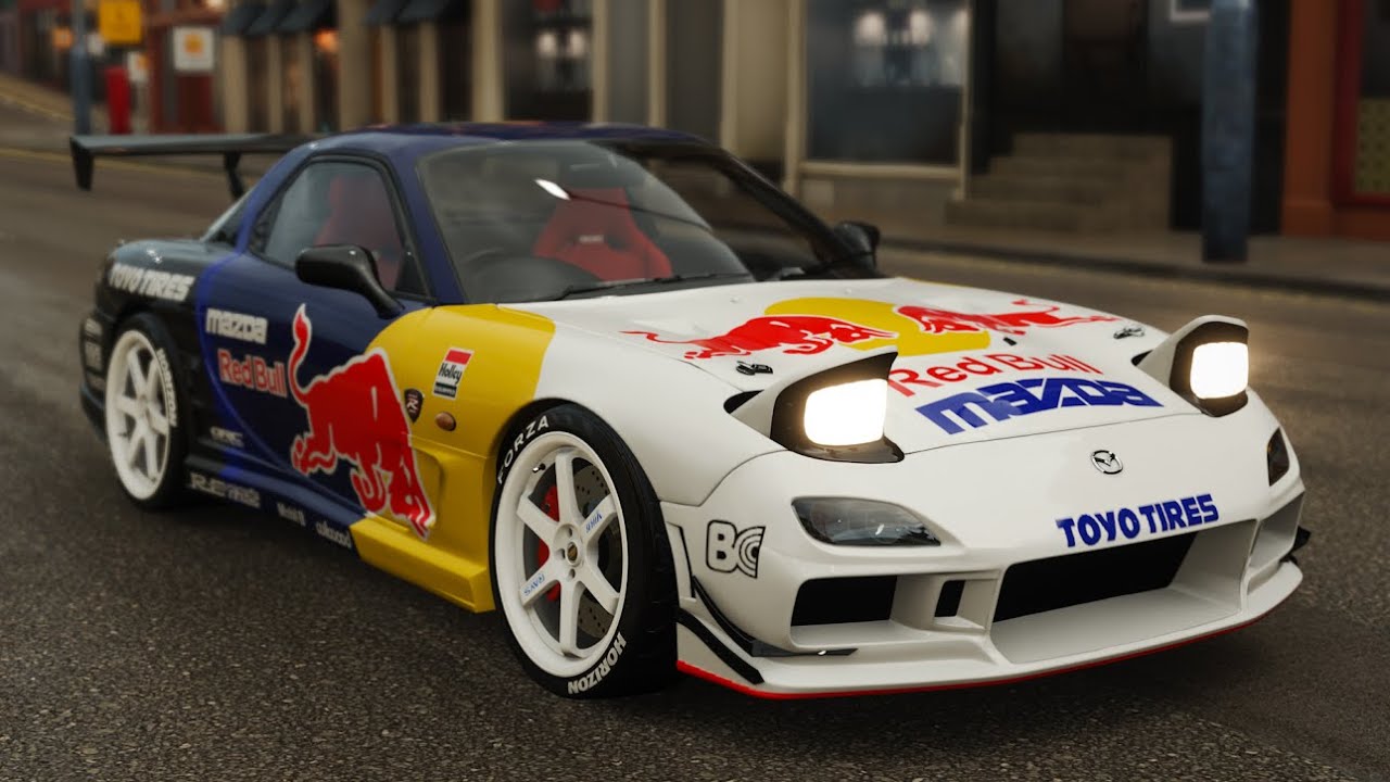 Simple Red Bull Design Tutorial  Timelapse - Forza Horizon 4