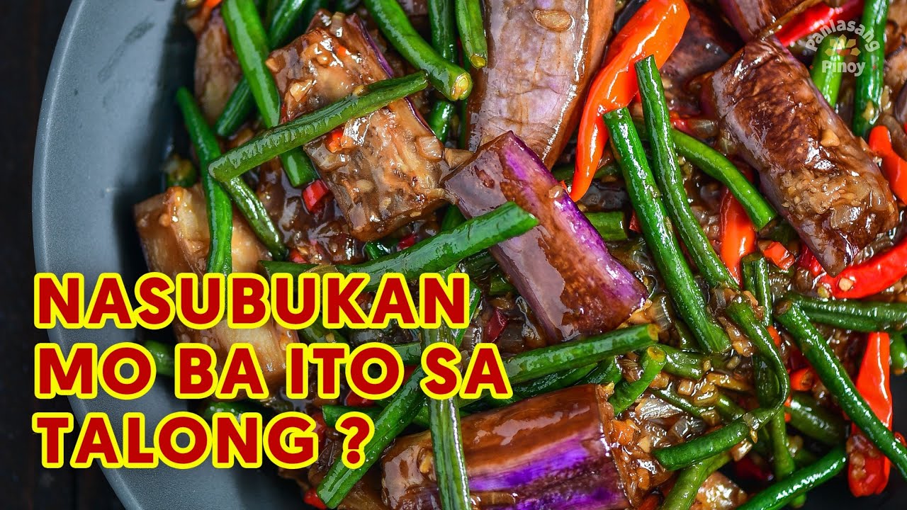 Nasubukan mo na ba ito sa talong? SARAP!