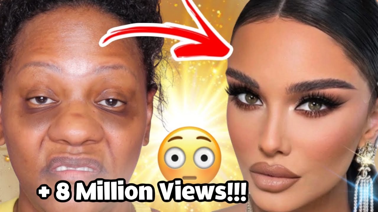 Makeup Transformation 😱😱😱 increíble !!!!#makeuptutorial 