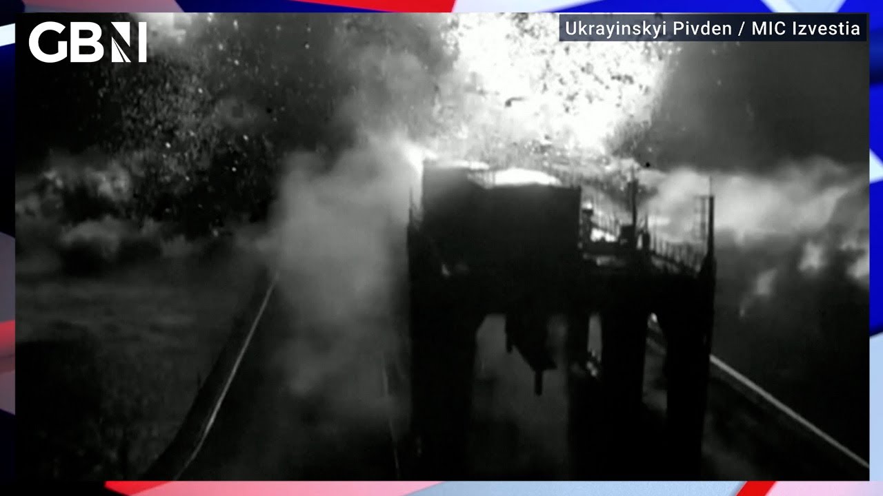 Ukraine dam attack: 'The Dnipro river has effectively become the front line' | GB News' Mark White