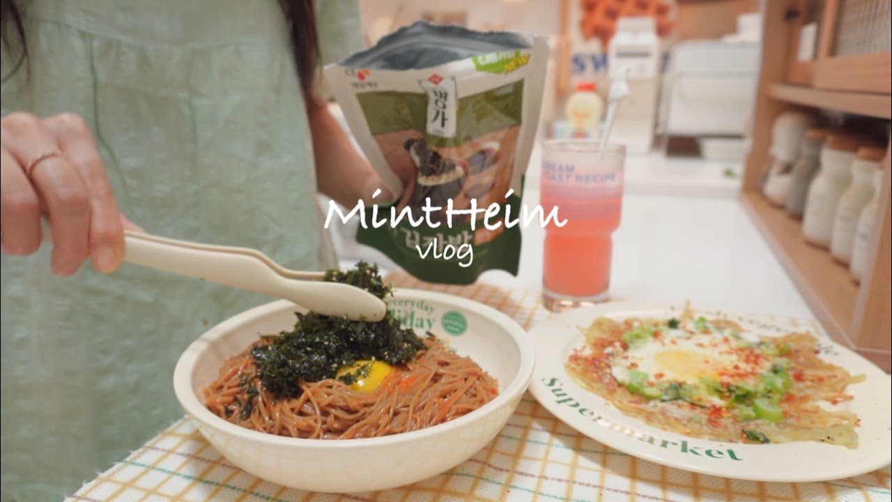 SUB)Корея vlog🥐Go to Paldang for shopping & bread🍜Jungkook's Bulmayo Makguksu🐶стрижка щенка Tips
