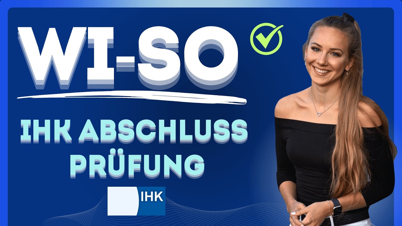 👩🏻‍💼⛔ SO BESTEHST du die Wiso Prüfung | Wirtschaft und Sozialkunde Prüfungsvorbereitung Wiso IHK