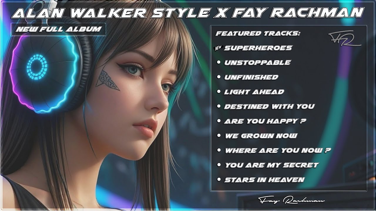 Alan Walker Style Greatest Hits 2025 | "Superheroes" | New Emotional Future Bass Full Album