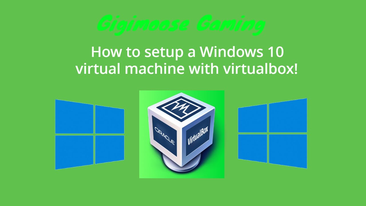 Gigimoose Gaming: Setup a virtual machine easily with virtualbox (no Hyper-V needed!)