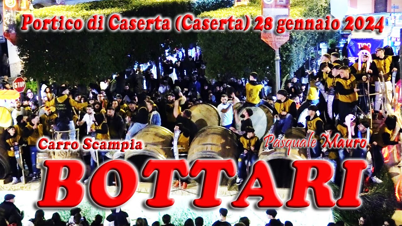 BOTTARI CARRI - Carro Scampia - Portico di Caserta (Caserta) 28 gennaio 2024
