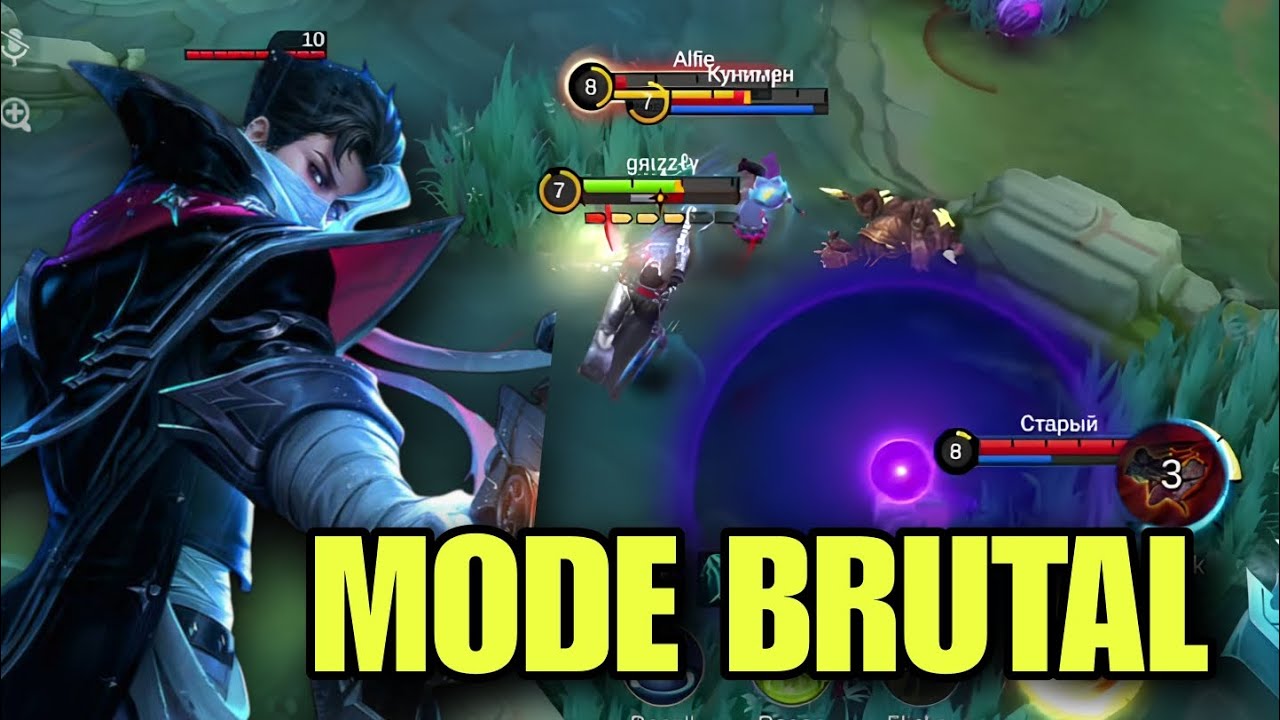 SOLO RANK GRANGER MYTHICAL HONOR! MODE BRUTAL - GAMEPLAY MOBILE LEGENDS INDONESIA