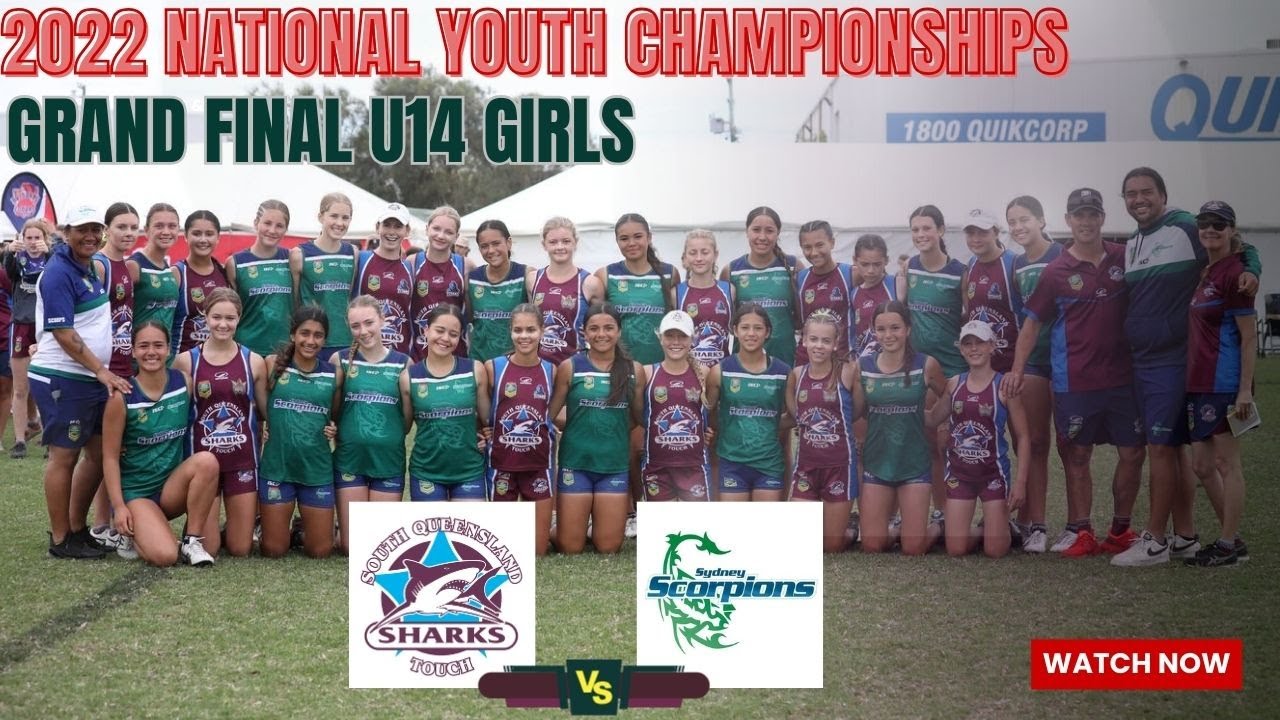 NYC Grand Final 2022 : U14 Girls Sydney Scorpions vs South QLD Sharks