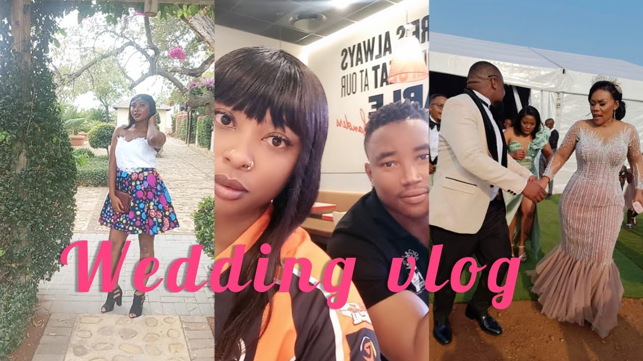 VLOG:LET'S GO TO A WEDDING|SOUTH AFRICAN YOUTUBER |KATLEGO TSHIGENG