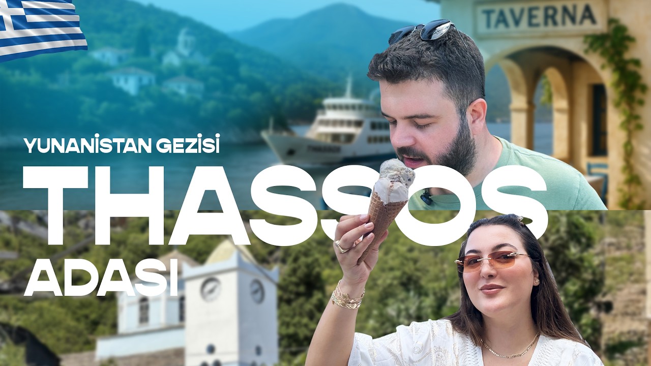 🇬🇷 THASSOS ki, Ada ki, Vlog ki / Ulaşım,Yeme İçme, Köy