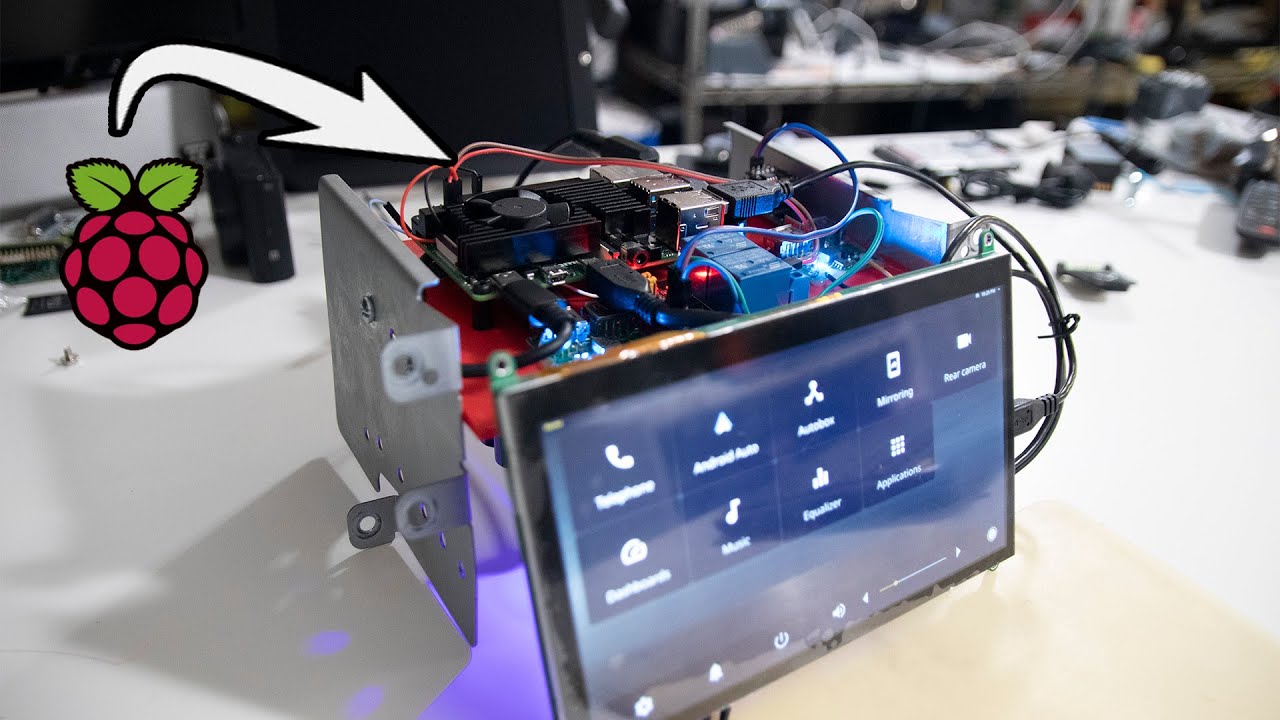 Полная сборка для установки OpenAuto Pro / Raspberry Pi с Android Auto
