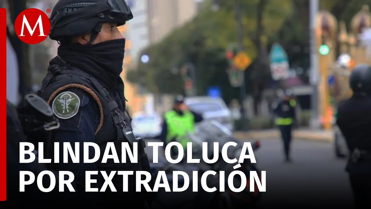 Fuerte operativo federal en aeropuerto de Toluca y El Altiplano