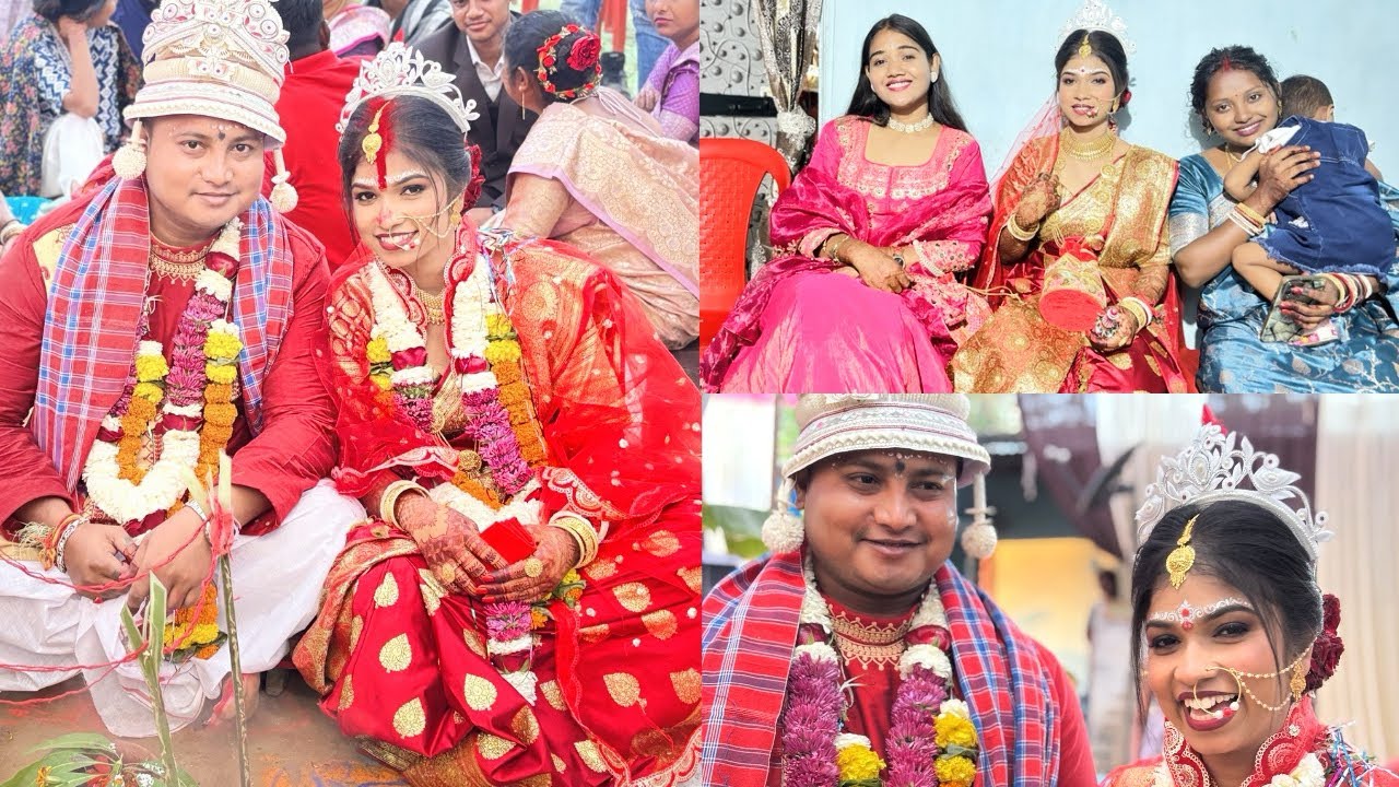 Wedding Vlog😍🤴🏻👸🏻|| Finally Shadi Ho Gai😌🧿|| @GeetaMandal-r1n ||chandrapur 