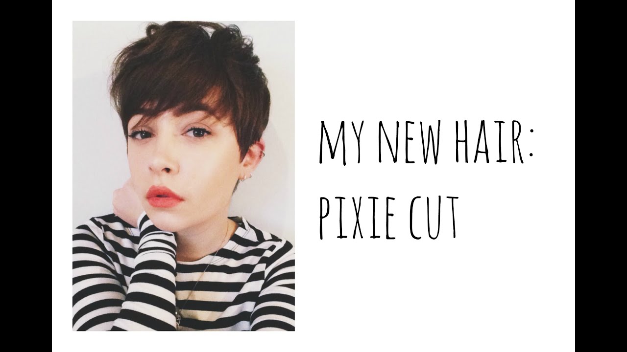 my new hair: pixie cut