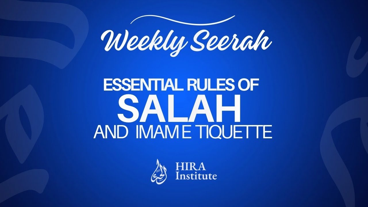 Imam Asif Karim Weekly Seerah